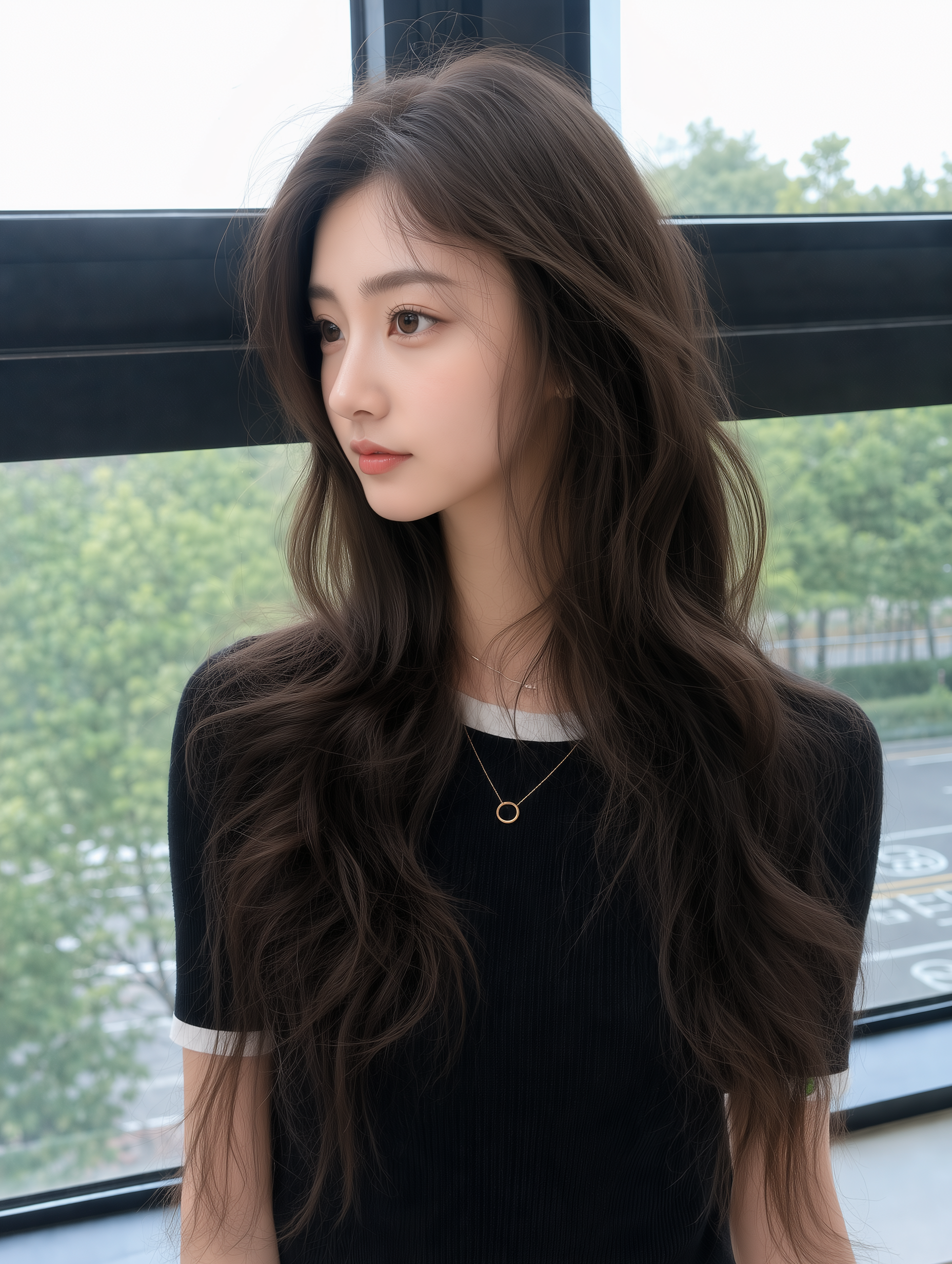 양주옥정미용실 탈색 없는 브라운 염색 베이비브라운 애라팀장