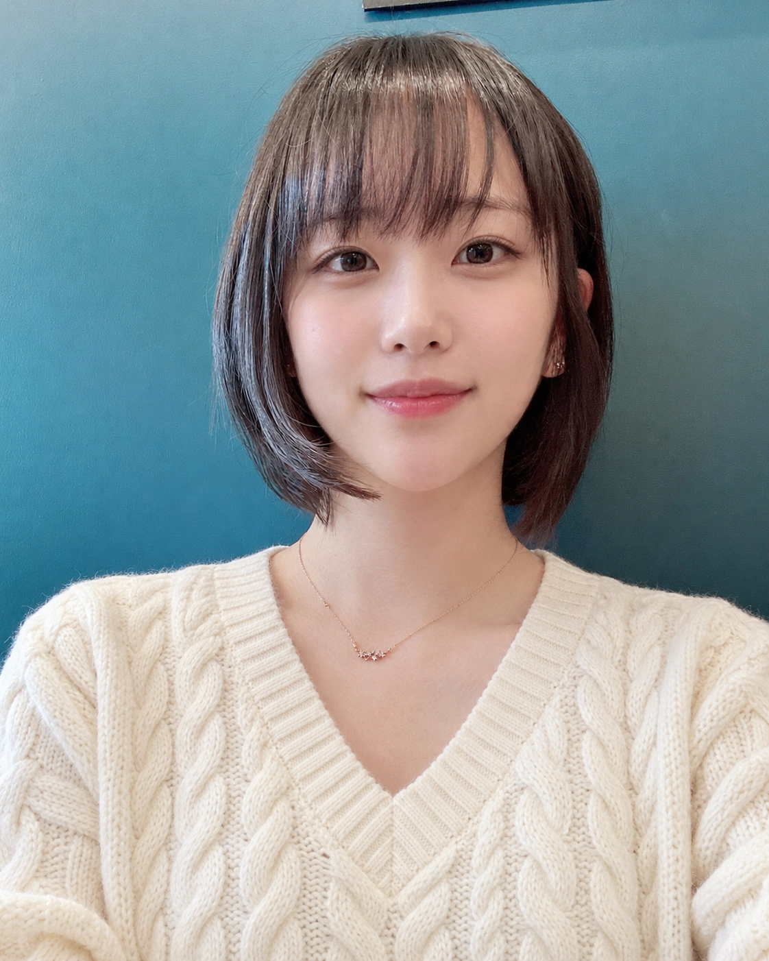 옥정동 단발 커트 후 예진 수석디자이너 시술 사례